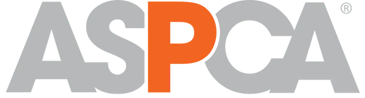 ASPCA's nonprofit logo features bold typography with their organization's acronym.